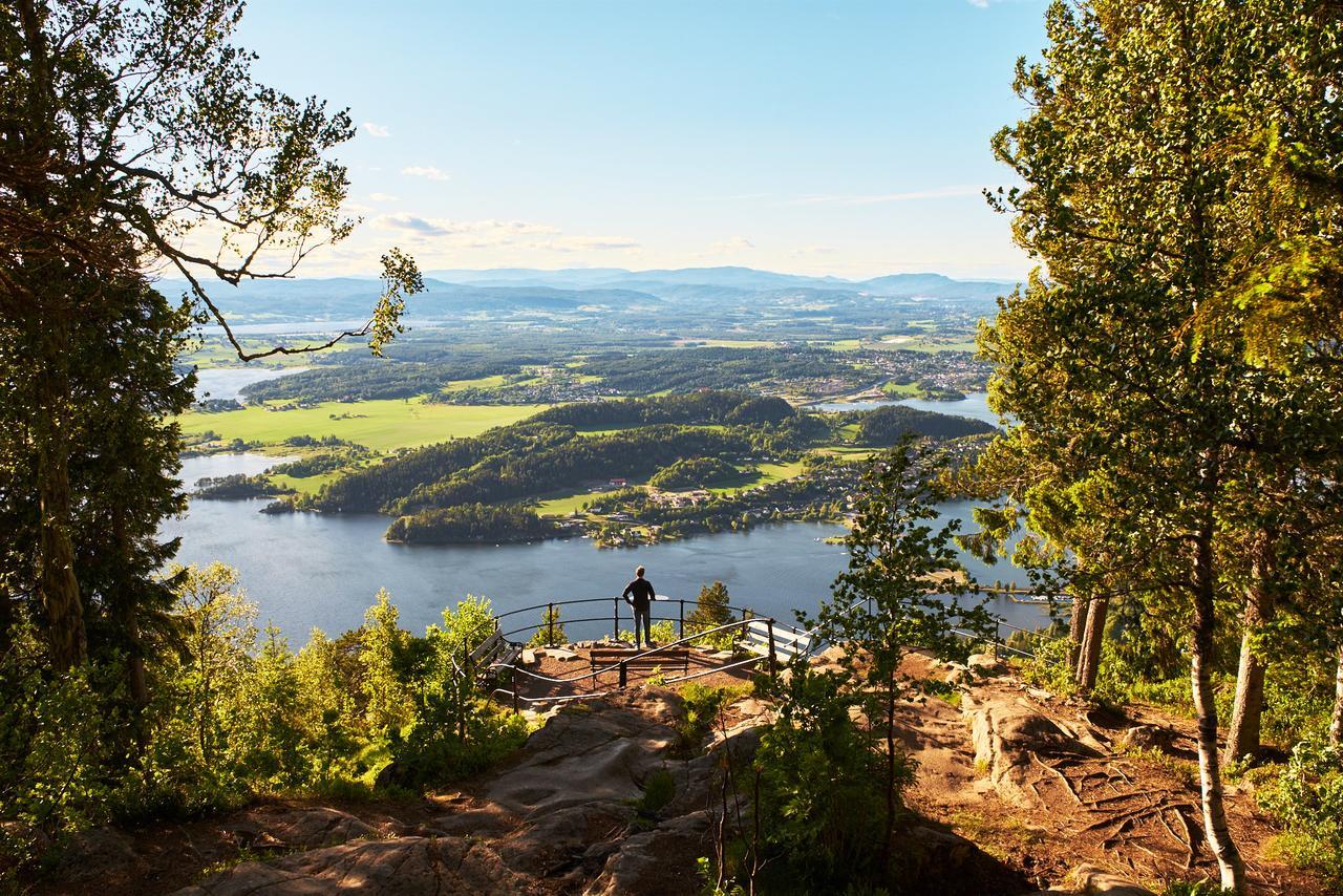 Kleivstua Hotel Near Krokskogen Sundvollen المظهر الخارجي الصورة