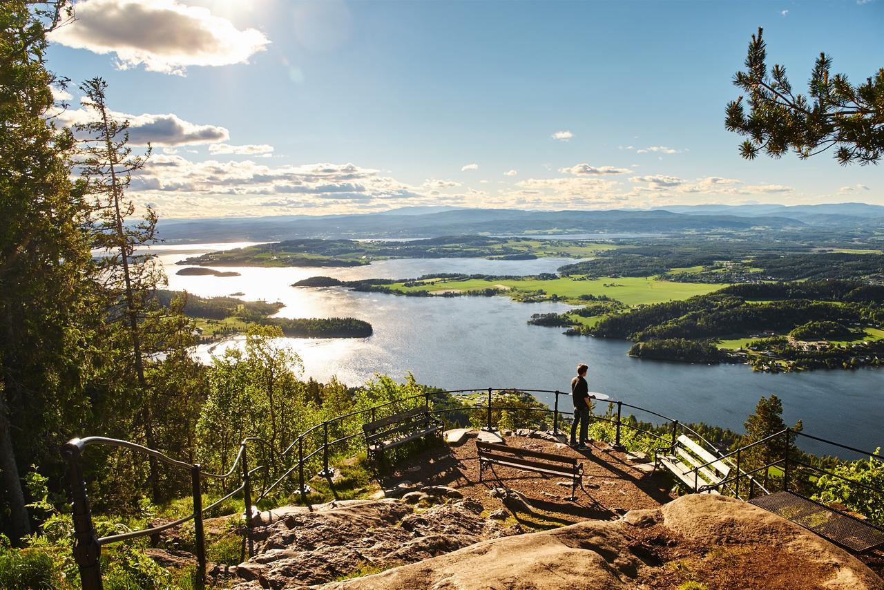 Kleivstua Hotel Near Krokskogen Sundvollen المظهر الخارجي الصورة